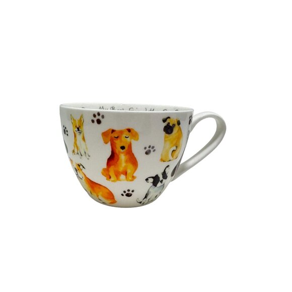 Portobello By Design MY BEST FRIEND DOG Bone China Jumbo Cup England - Picture 2 of 6